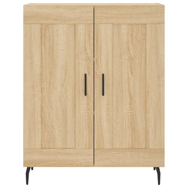 Buffet haut Chêne sonoma 69,5x34x180 cm Bois d'ingénierie