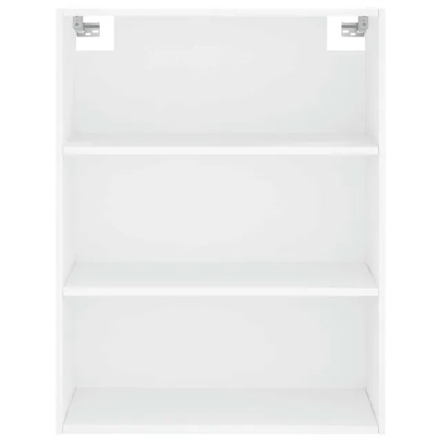 Buffet haut Blanc 69,5x34x180 cm Bois d'ingénierie