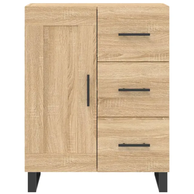 Buffet haut Chêne sonoma 69,5x34x180 cm Bois d'ingénierie