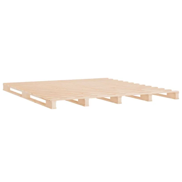 Cadre de lit 120x190 cm Bois pin massif Petit Double