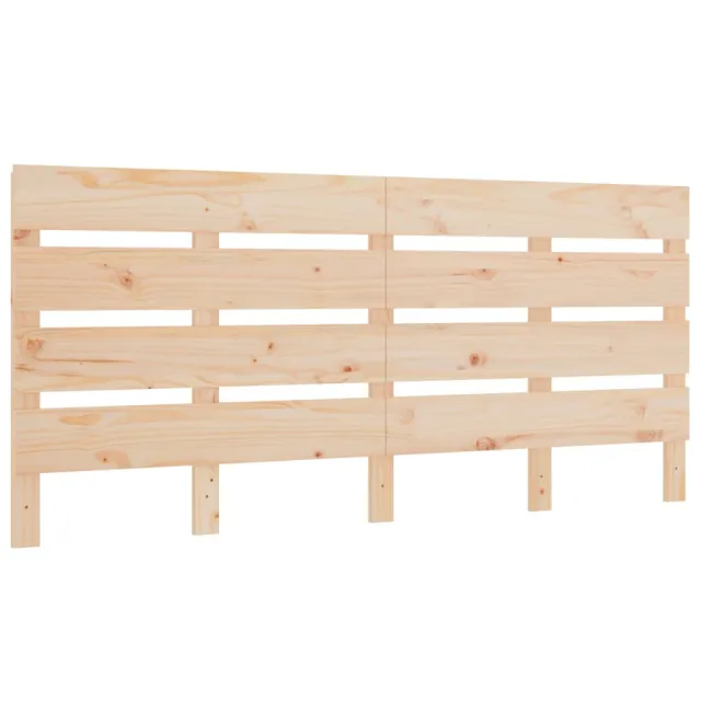 Cadre de lit sans matelas 140x190 cm bois de pin massif