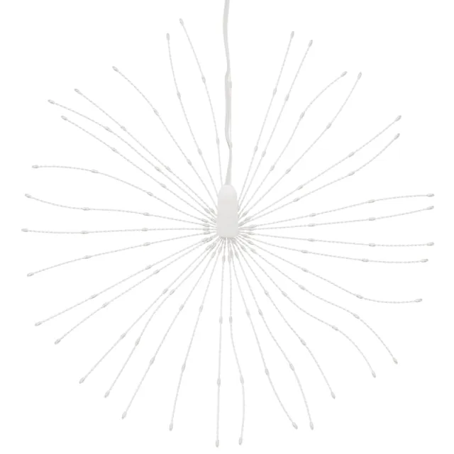 Étoile rayonnante de Noël 140 LED 8 pcs bleu 17 cm