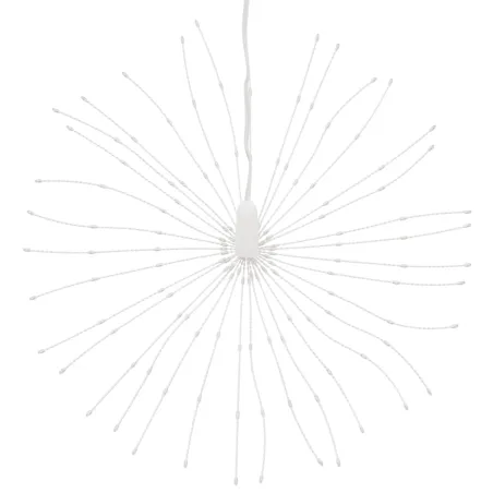 Étoile rayonnante de Noël 140 LED 8 pcs bleu 17 cm