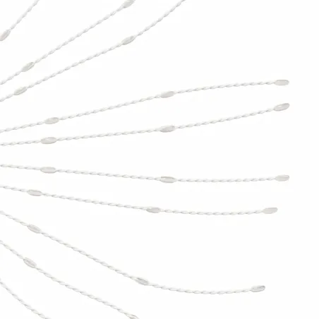 Étoile rayonnante de Noël 140 LED 8 pcs multicolore 17 cm