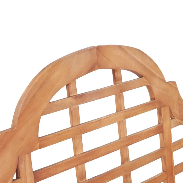 Banc de jardin 127x58,5x92,5 cm Bois massif de teck