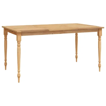 Table Batavia 150x90x75 cm Bois de teck solide 2