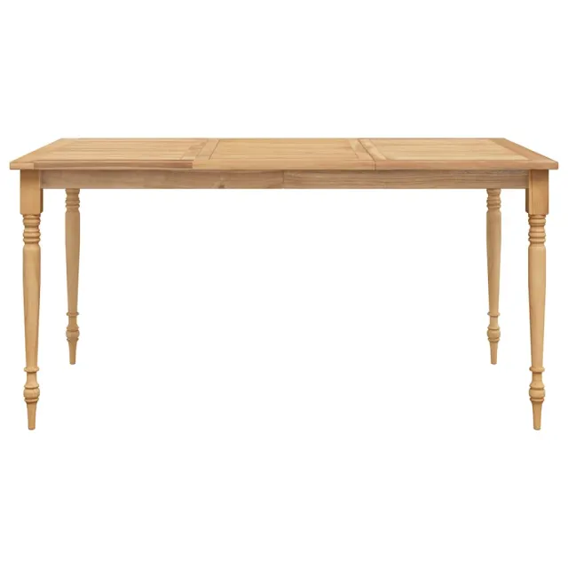 Table Batavia 150x90x75 cm Bois de teck solide