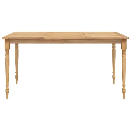 Table Batavia 150x90x75 cm Bois de teck solide