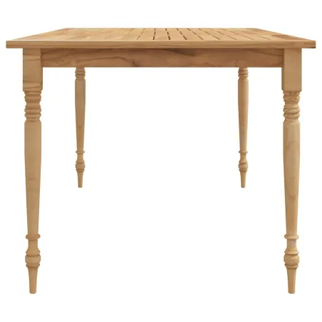 Table Batavia 150x90x75 cm Bois de teck solide