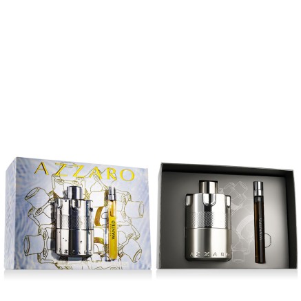 Set mit Herrenparfüm Azzaro Wanted Eau de Parfum EDP 2 Stücke