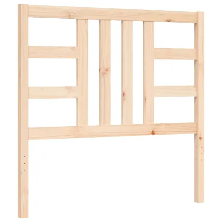 Cadre de lit sans matelas 90x200 cm bois de pin massif