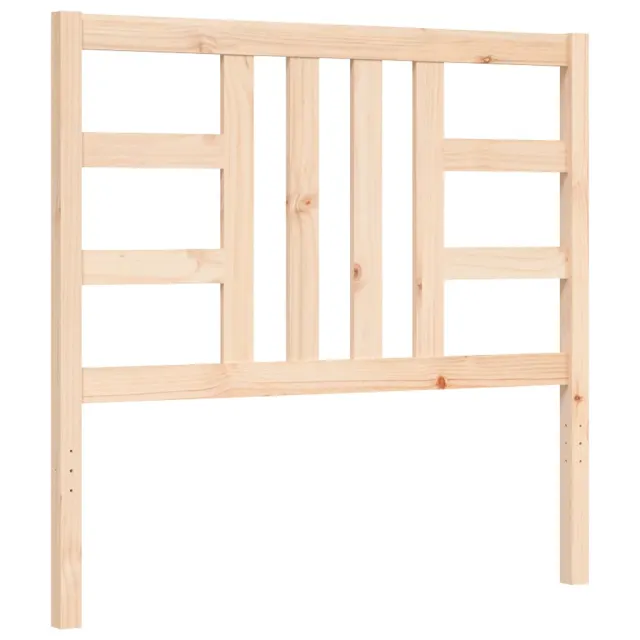 Cadre de lit sans matelas 100x200 cm bois massif de pin