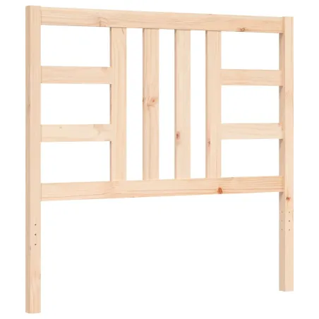 Cadre de lit sans matelas 100x200 cm bois massif de pin