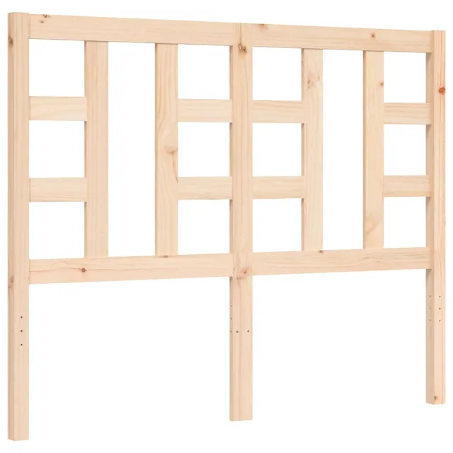 Cadre de lit sans matelas 120x200 cm bois de pin massif