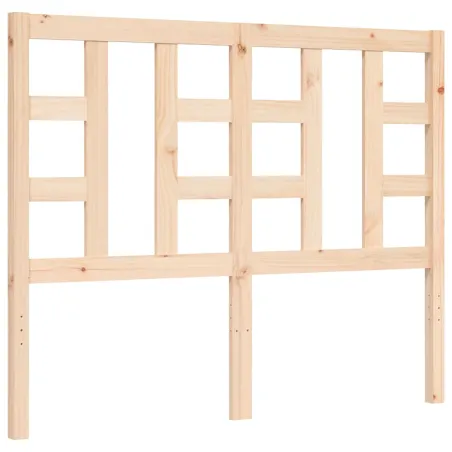 Cadre de lit sans matelas 120x200 cm bois de pin massif