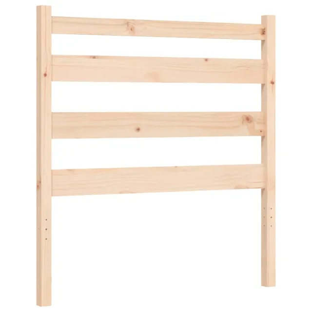 Cadre de lit sans matelas 90x190 cm bois de pin massif