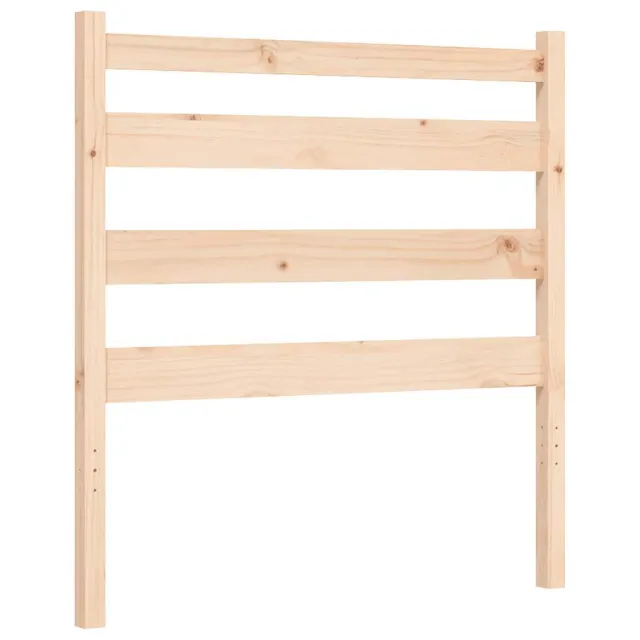 Cadre de lit sans matelas 100x200 cm bois massif de pin