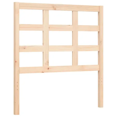 Cadre de lit sans matelas 100x200 cm bois massif de pin