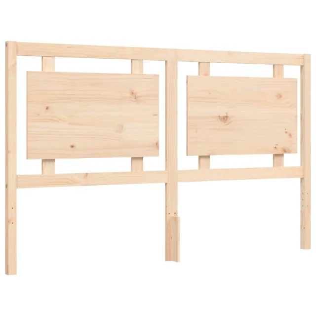 Cadre de lit sans matelas 160x200 cm bois massif de pin