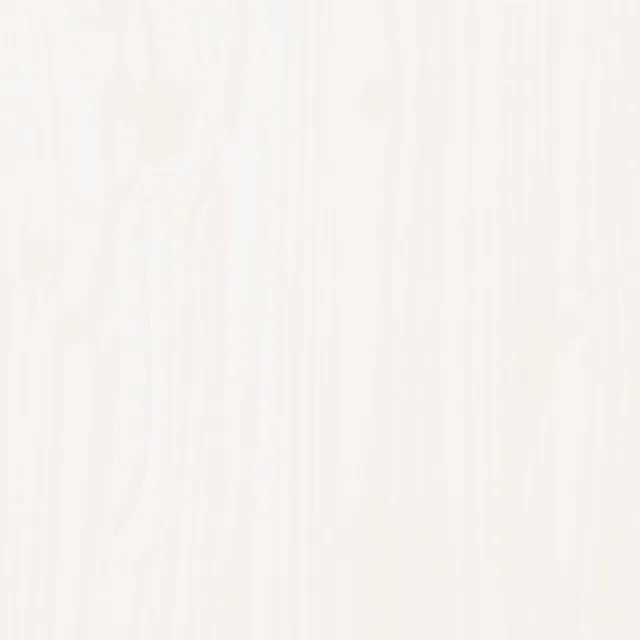 Cadre de lit sans matelas blanc 90x190 cm bois de pin massif