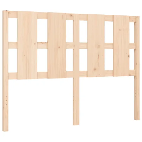 Cadre de lit sans matelas 120x200 cm bois de pin massif
