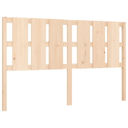 Cadre de lit sans matelas 160x200 cm bois massif de pin