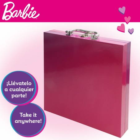 Set di Trucchi per Bambini Barbie Multicolore 35 Pezzi