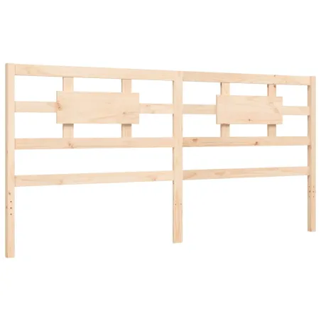 Cadre de lit sans matelas 200x200 cm bois massif de pin