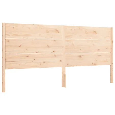 Cadre de lit sans matelas 200x200 cm bois massif de pin