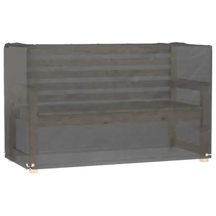 Housse de salon de jardin 8 œillets 125x55x75 cm rectangulaire 2