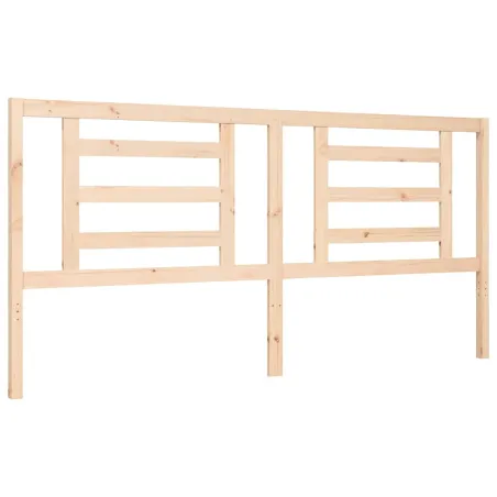 Cadre de lit sans matelas 200x200 cm bois massif de pin