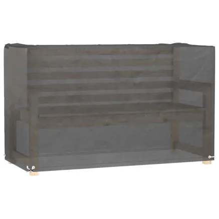 Housse de salon de jardin 8 œillets 170x94x70 cm rectangulaire 2