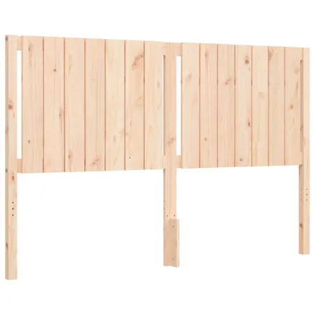Cadre de lit sans matelas 160x200 cm bois massif de pin