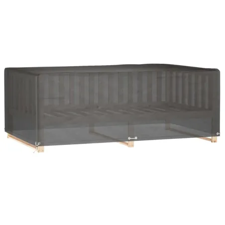 Housse de salon de jardin 12 œillets 213x132x75cm rectangulaire