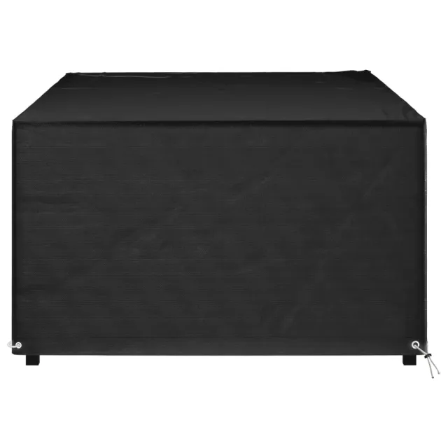 Housse de salon de jardin 12 œillets 213x132x75cm rectangulaire