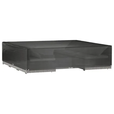 Housse de salon de jardin 16 œillets 240x240x55 cm carré