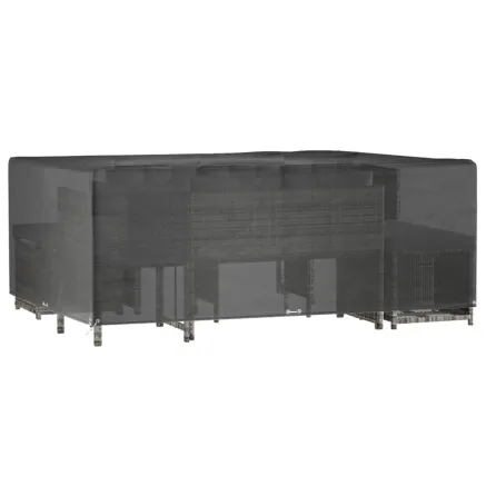 Housse de salon de jardin 16 œillets 300x250x90cm rectangulaire 2