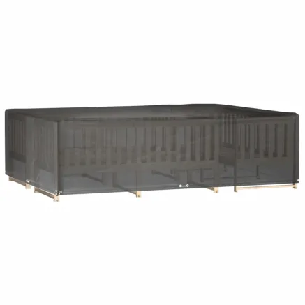 Housse de salon de jardin 16 œillets 300x200x75cm rectangulaire 2