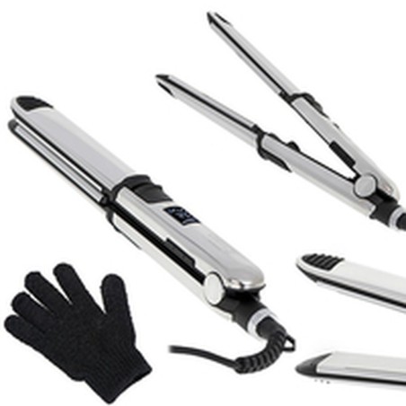 Glätteeisen Adler CR 2320 Schwarz Silberfarben Stahl 500 W 55 W