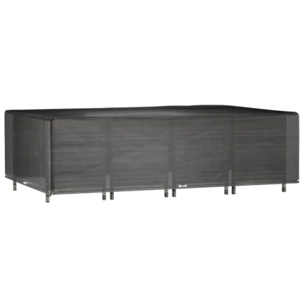 Housse de salon de jardin 16 œillets 325x205x90cm rectangulaire 2