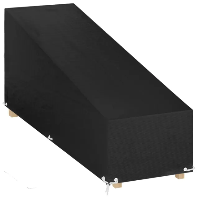 Housse de chaise longue 12 œillets 205x75x40/70 cm polyéthylène