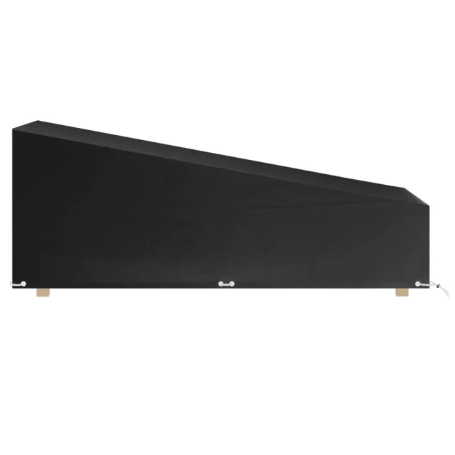 Housse de chaise longue 12 œillets 205x75x40/70 cm polyéthylène