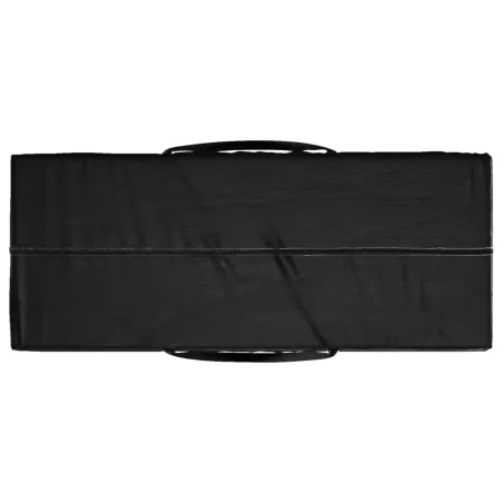 Sac de rangement pour coussins de jardin noir 135x40x55 cm PE