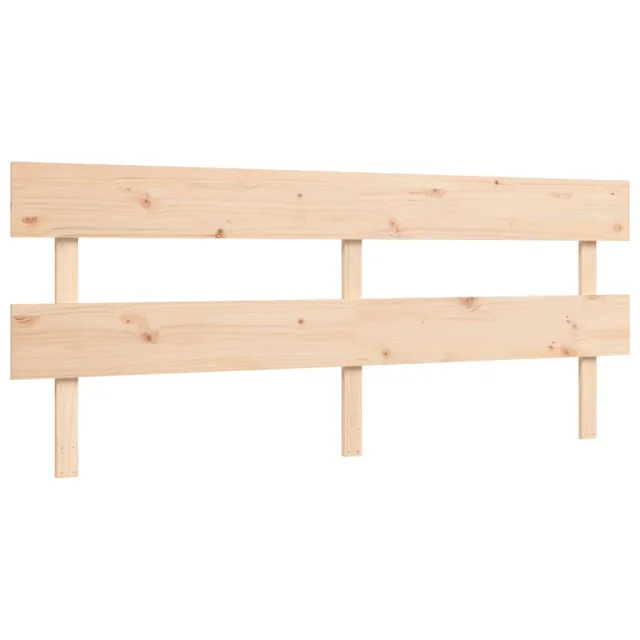 Cadre de lit sans matelas 200x200 cm bois massif de pin