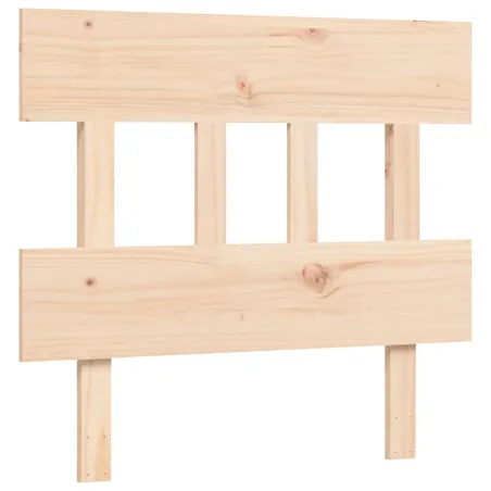 Cadre de lit sans matelas bois de pin massif