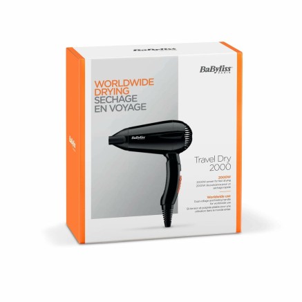 Sèche-cheveux 5344E Babyliss Travel Dry 2000 Noir 2000 W 2