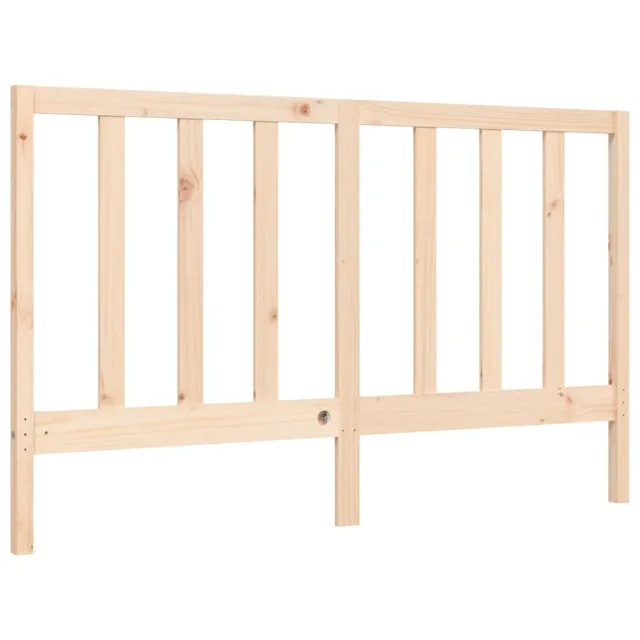 Cadre de lit sans matelas 160x200 cm bois massif de pin