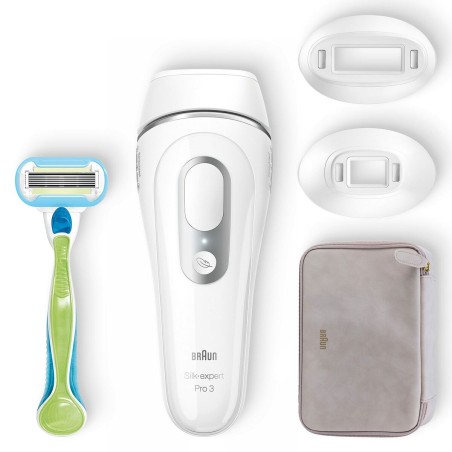 Elektrischer Epilierer mit Lichtimpulsen Braun Silk expert Pro 3 PL313