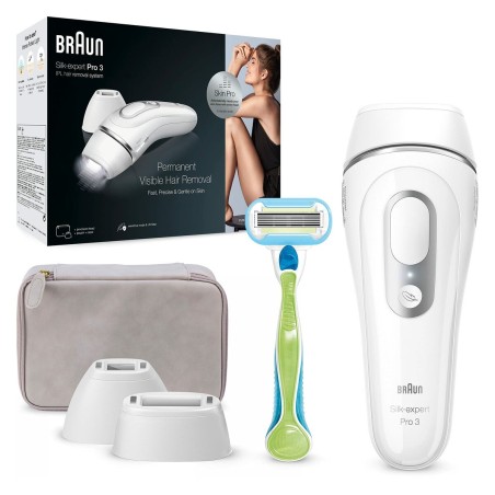 Elektrischer Epilierer mit Lichtimpulsen Braun Silk expert Pro 3 PL313