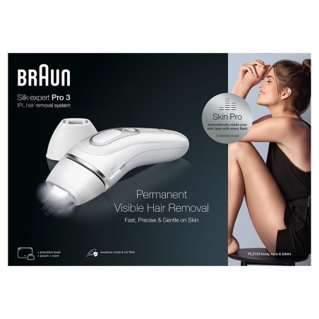 Elektrischer Epilierer mit Lichtimpulsen Braun Silk expert Pro 3 PL313